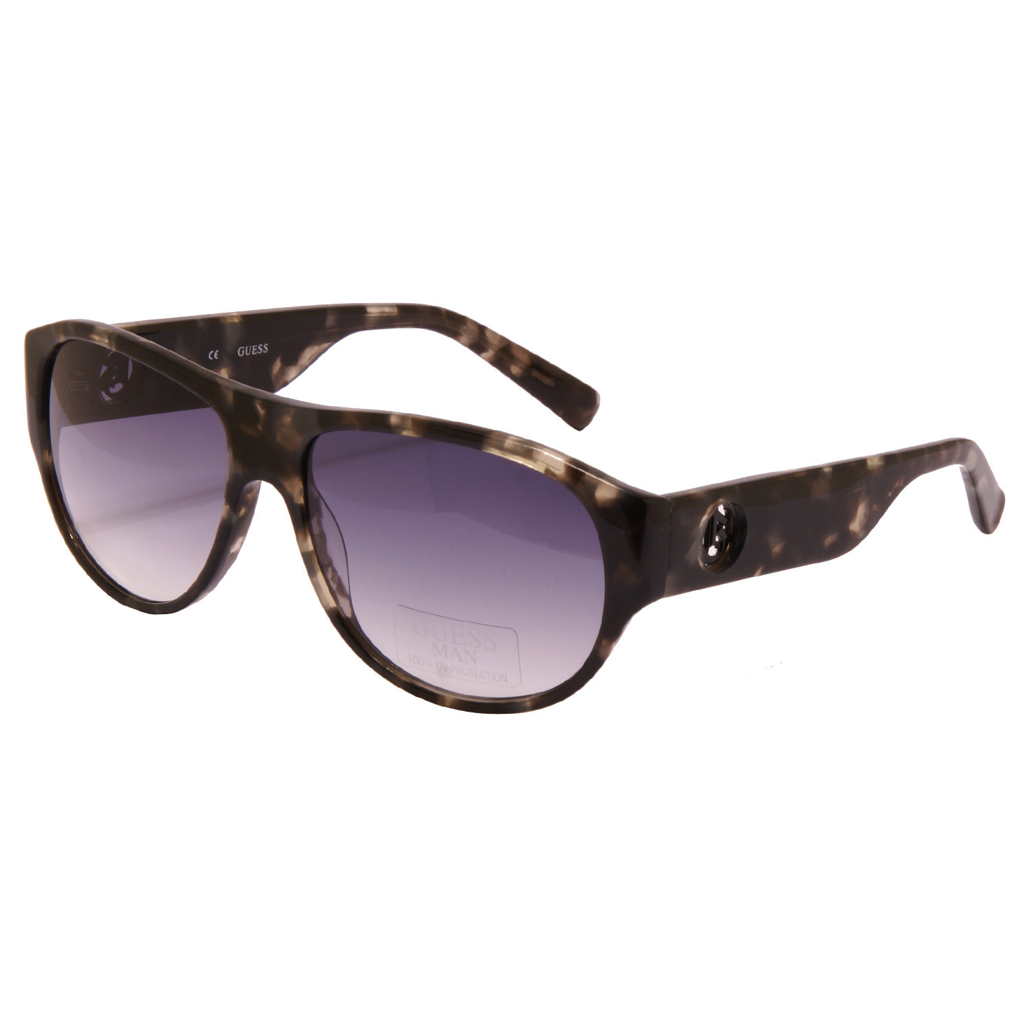 Guess - Grey Tortoiseshell Classic Sunglasses - YaYa21
