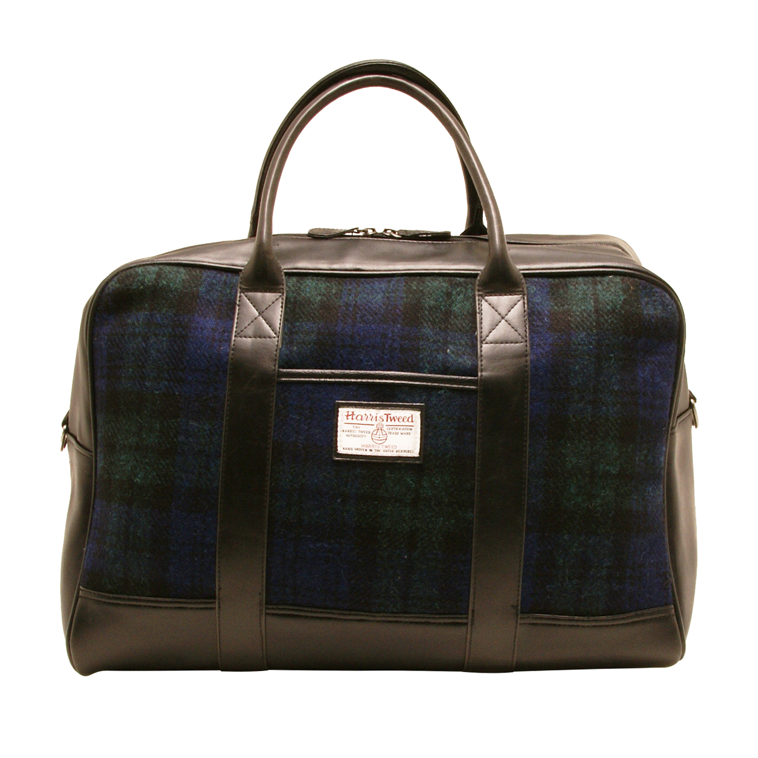 The British Bag Company Blackwatch Tartan Harris Tweed Bragar Travel